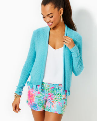 Faretta Open-Front Cardigan, , large - Lilly Pulitzer