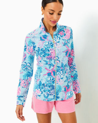 Jupe Ou Skort Lilly Pulitzer UPF 50+ - Modèle 'Shell Me Something Good', Taille M, Rose