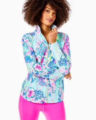 Lilly pulitzer zip up jacket best sale