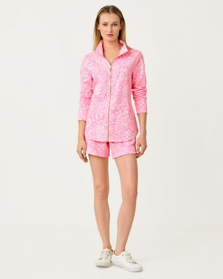 Lilly Pulitzer Upf 50+ Leona Zip-up Jacket In Pink