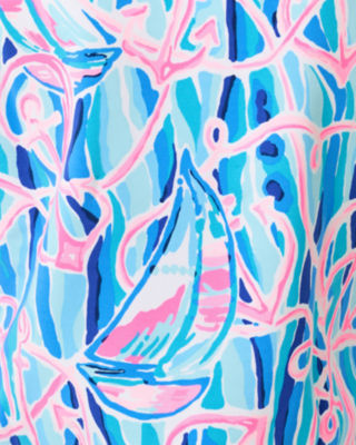 Lilly Pulitzer Upf 50+ Leona Zip-up Jacket In Blue