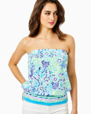 Adella Tube Top, , large - Lilly Pulitzer