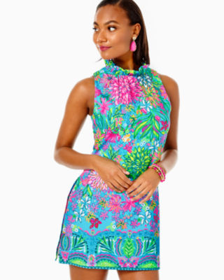 Adalina Ruffle Romper, , large - Lilly Pulitzer