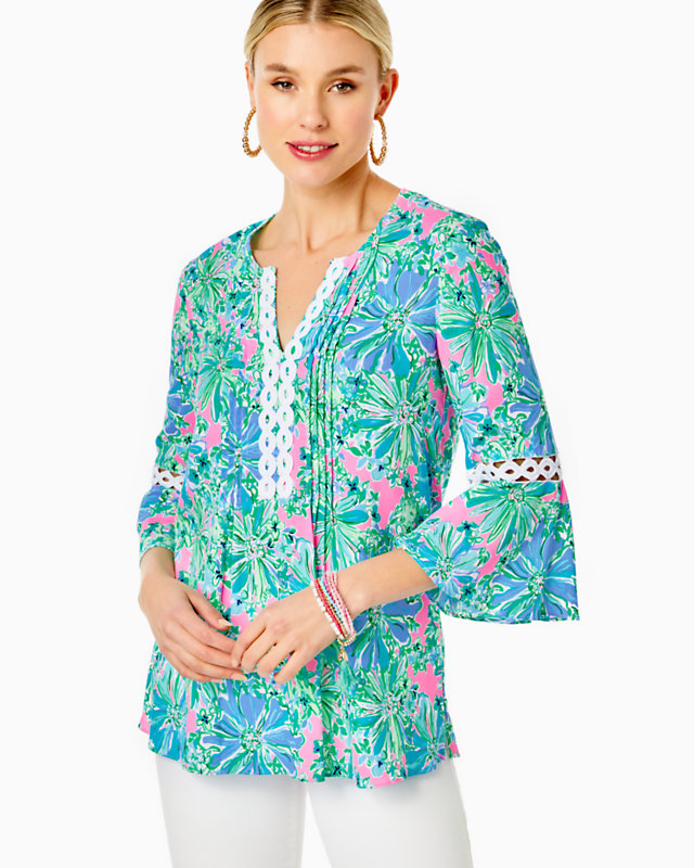 Hollie Tunic Top, , large - Lilly Pulitzer