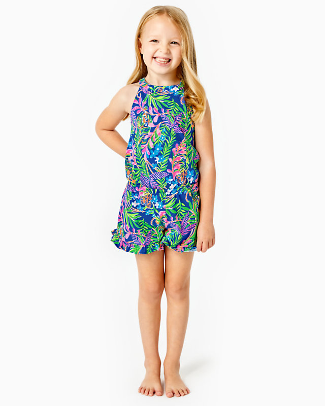 Girls Brienne Romper, , large - Lilly Pulitzer