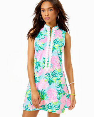 Jonna High Collar Shift Romper, , large - Lilly Pulitzer