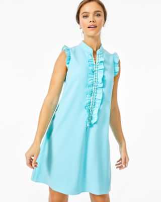Lilly Pulitzer Adalee Shift Dress In Blue Ibiza