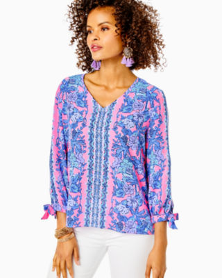 Pamala Lileeze Top Lilly Pulitzer