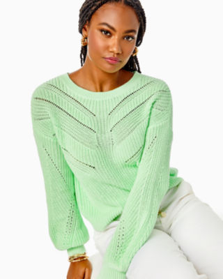 Lilly Pulitzer Bristow Sweater In Pistachio Green