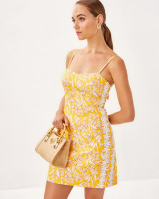 Shelli Stretch Dress, Honeycomb Hideaway Honeycomb, large