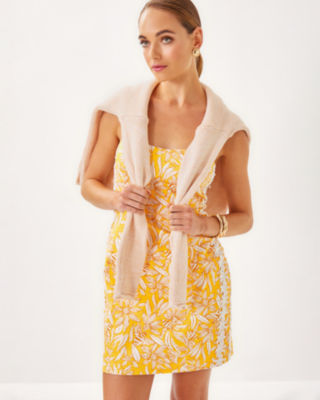 Shelli Stretch Dress, Honeycomb Hideaway Honeycomb, large image 2