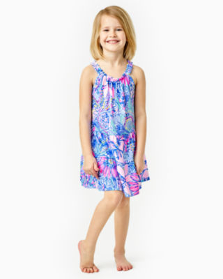  Lilly Pulitzer Girl's Mini Adley Romper (Toddler/Little  Kids/Big Kids) Multi Sea Turtle Soiree XS (2-3 Toddler) : Clothing, Shoes &  Jewelry