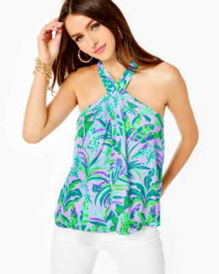 Rori Halter Top, , large - Lilly Pulitzer