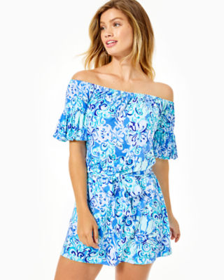 off the shoulder lilly pulitzer dress