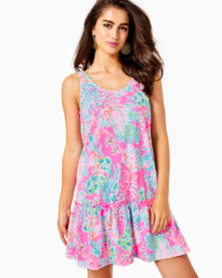 Skyelar Tank Dress, , large - Lilly Pulitzer