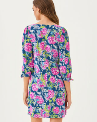 Cath Dress, Multi Dahlia Licious, large image 1