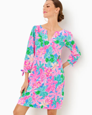 Lilly Pulitzer Cath Dress In Multi Tigers Lair
