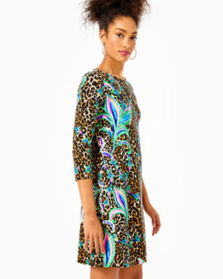 lilly pulitzer ophelia metallic swing dress