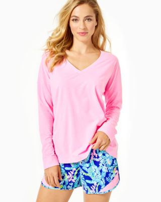 Image of Lilly Pulitzer Finn V-Neck Top