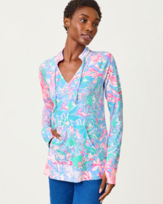 UPF 50+ Luxletic Cassi Popover, , large  - Lilly Pulitzer