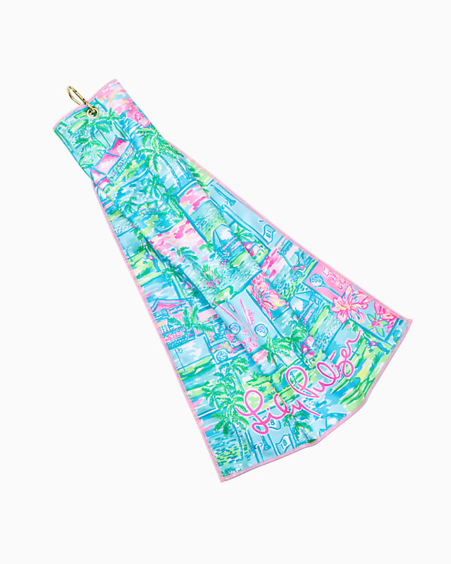 Golf Towel, , large - Lilly Pulitzer
