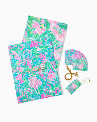 Printed Gift Wrap Set Lilly Pulitzer