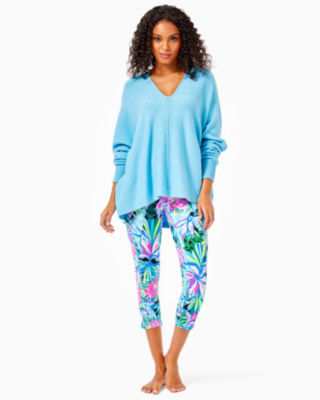 Sevie Dolman Sleeve Sweater, Porto Blue, large image 2 - Lilly Pulitzer