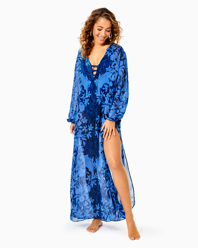 Frey Maxi Cover-Up, , large - Lilly Pulitzer