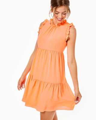 lilly pulitzer orange dress