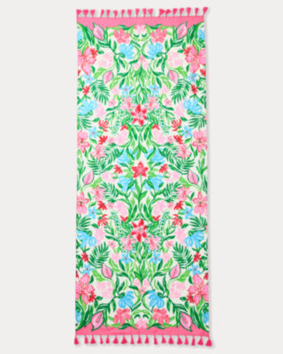 Resort Scarf, Multi Glowing Gardens Engineered Scarf, large image 2