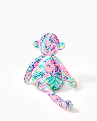 lilly pulitzer stuffed monkey