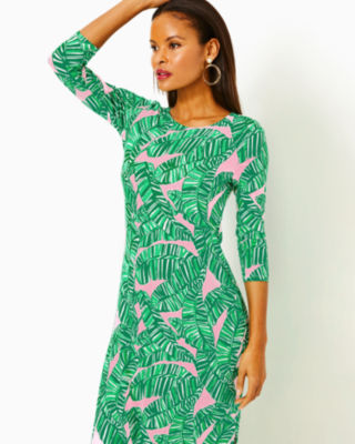 Morgann Maxi Dress, Conch Shell Pink Lets Go Bananas, large image undefined