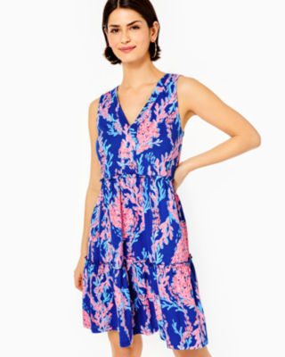 Lilly pulitzer v neck dress hotsell