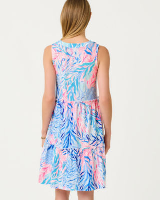 Lilly Pulitzer Lorina Swing Dress In Blue