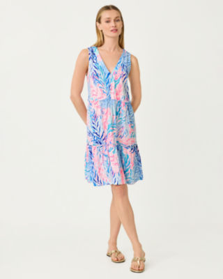 Lilly Pulitzer Lorina Swing Dress In Blue