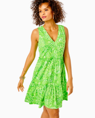 Lilly Pulitzer Lorina Swing Dress In Limeade Its A Spring Thing