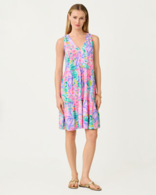 Lorina Swing Dress, Multi It Was All A Dream, large image 3