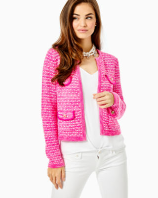 Girls 2 Lilly Pulitzer Cardigan Cash special price