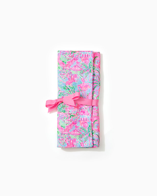 Makeup Brush and Case Set, , large - Lilly Pulitzer