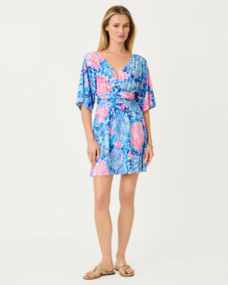 Lilly Pulitzer Parigi Skort Romper In Blue