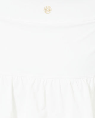 UPF 50+ Luxletic Miesha Scallop Skort, Resort White, large image 4 - Lilly Pulitzer