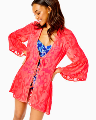 LILLY PULITZER MOTLEY OPEN COVER-UP