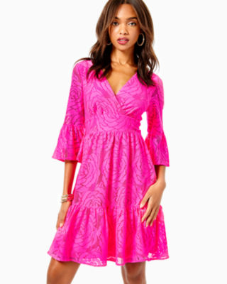 lilly pulitzer pink blossom dress