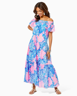 Lilly pulitzer off the shoulder sale