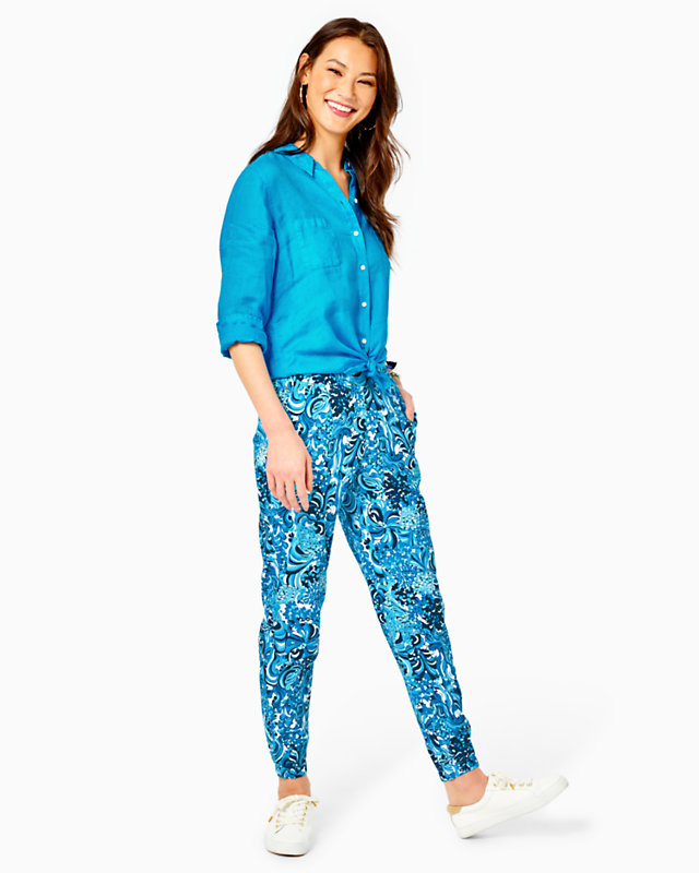 29" Rici Stretch Jogger Pant, , large - Lilly Pulitzer