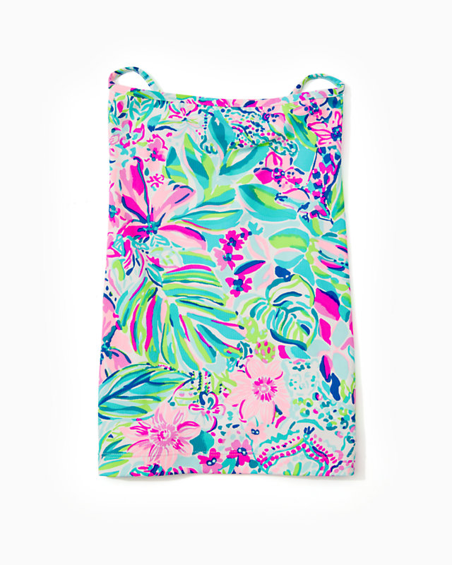 Lilly Printed Adult Gaiter Mask, Multi Lillys Favorite Things Engineered Chilly, large image null - Lilly Pulitzer
