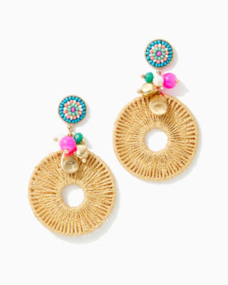Cabana Cocktail Earrings, Multi, large  - Lilly Pulitzer