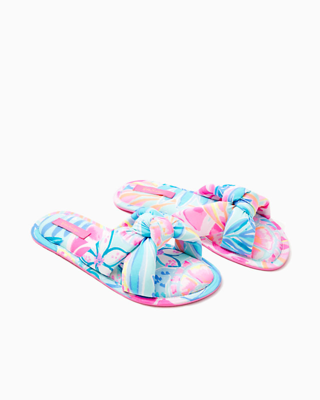 Printed Pool Slipper, , large - Lilly Pulitzer