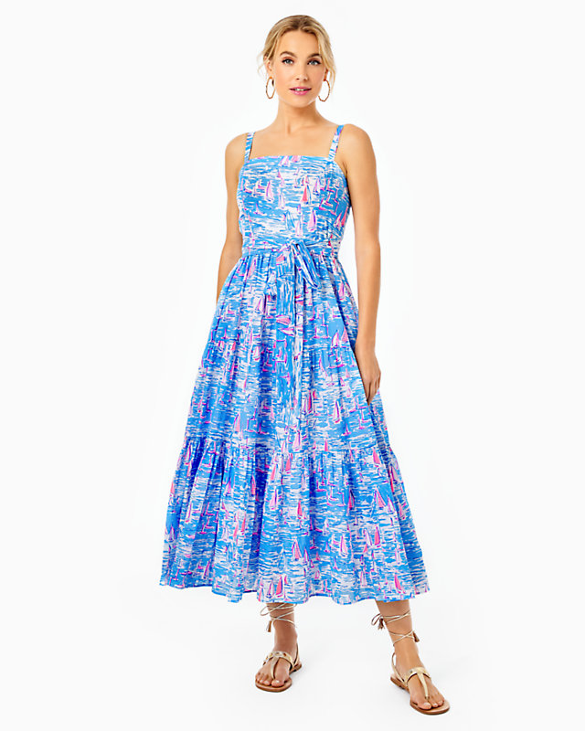 Analeese Midi Dress, , large - Lilly Pulitzer