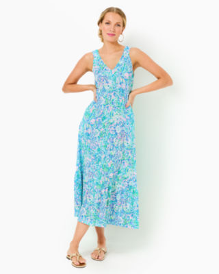 Madsen Midi Dress, , large - Lilly Pulitzer